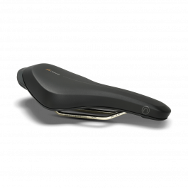 Selle vélo couvre gel large indent selle royal noir