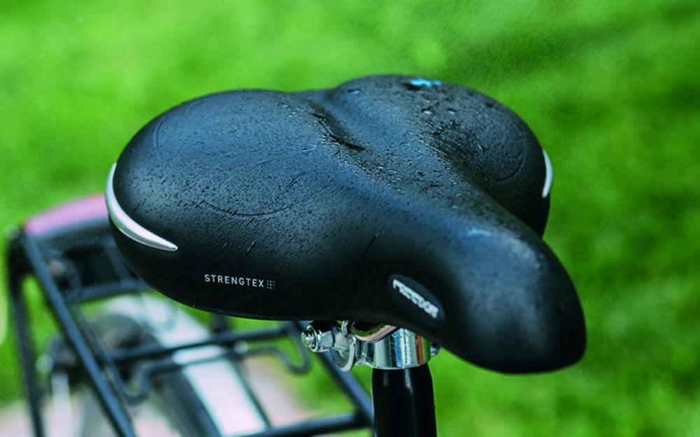 Selle Royal Protection selle vélo noire avec renfort gel contre saleté