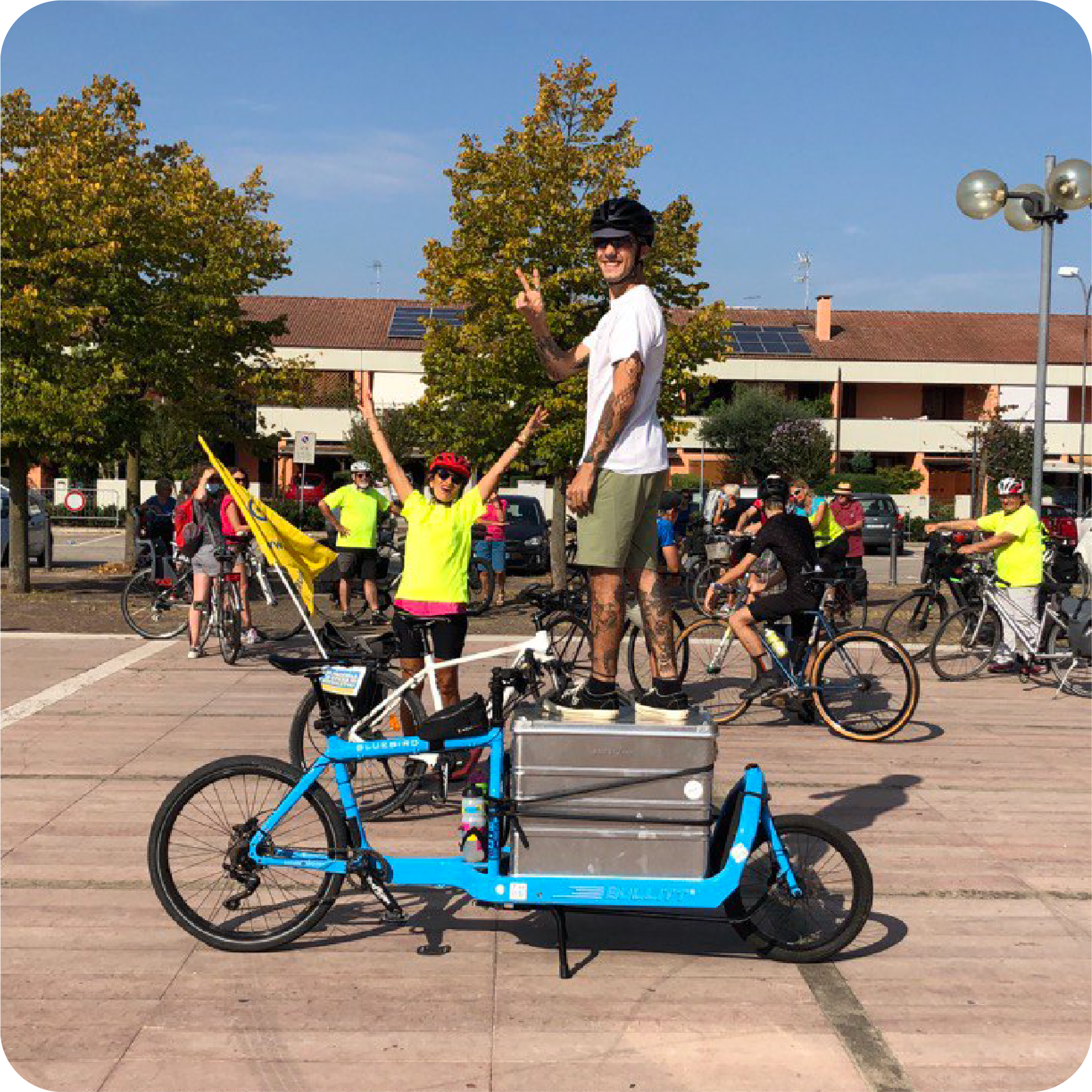 #Ride #Love #Share : Portraits de cyclistes ordinaires - avec un enthousiasme débordant !